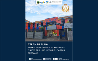 GRATIS SPP UNTUK 150 PENDAFTAR PERTAMA